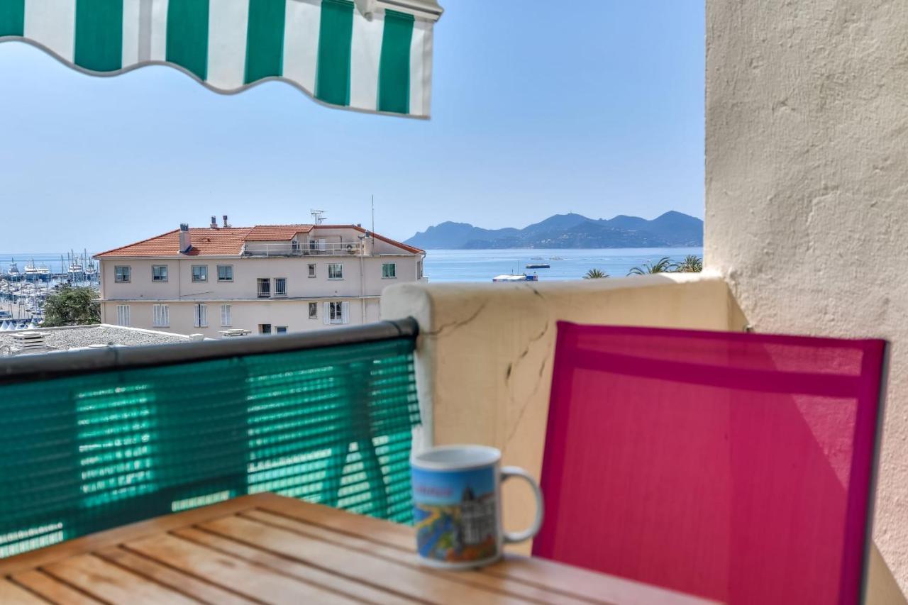 Immogroom - Sea View - Balcony - 5 Min From The Beach - Ac - Wifi Cannes Exterior foto